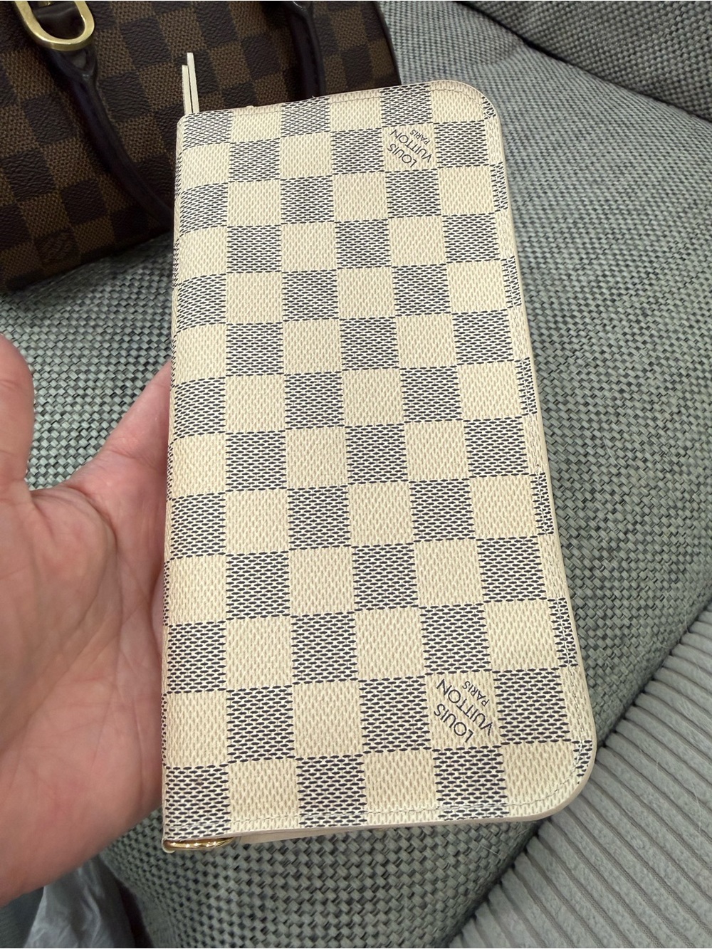 Louis Vuitton Azur Bi-Fold Card Wallet